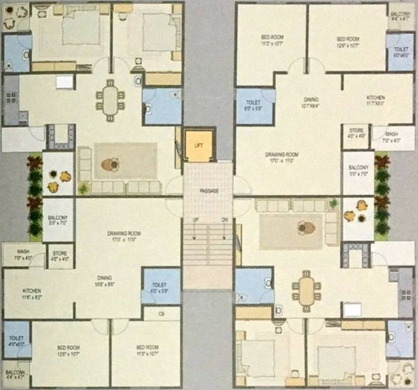 Images for Cluster Plan of Shri Niranjan Shree Ram Residency