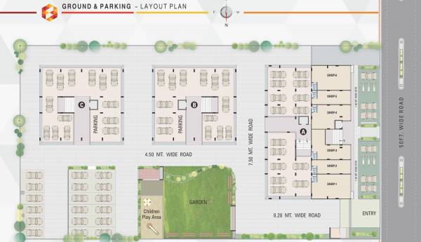 Images for Layout Plan of Shiv Swati Apartment