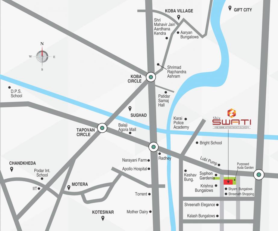 Images for Location Plan of Shiv Swati Apartment