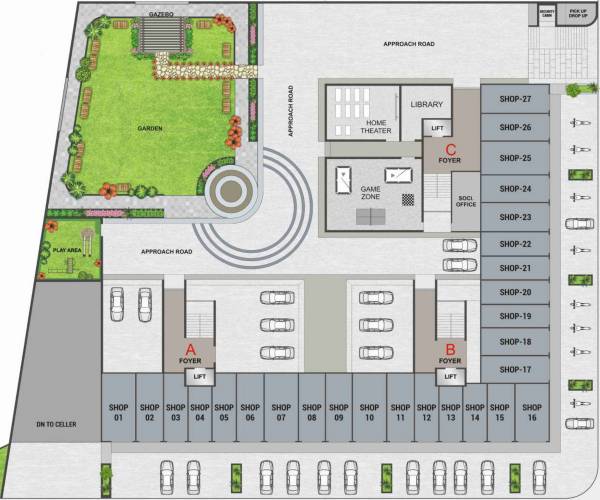 Images for Cluster Plan of Madhuram Posh