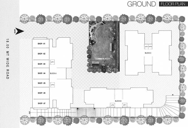 Images for Cluster Plan of Akshar Platinium