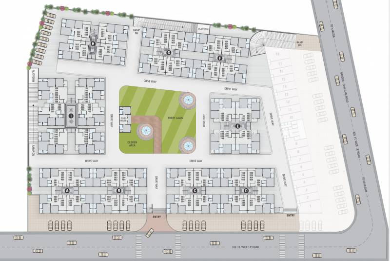 Images for Layout Plan of Shilp White Elegance And White Business Hub