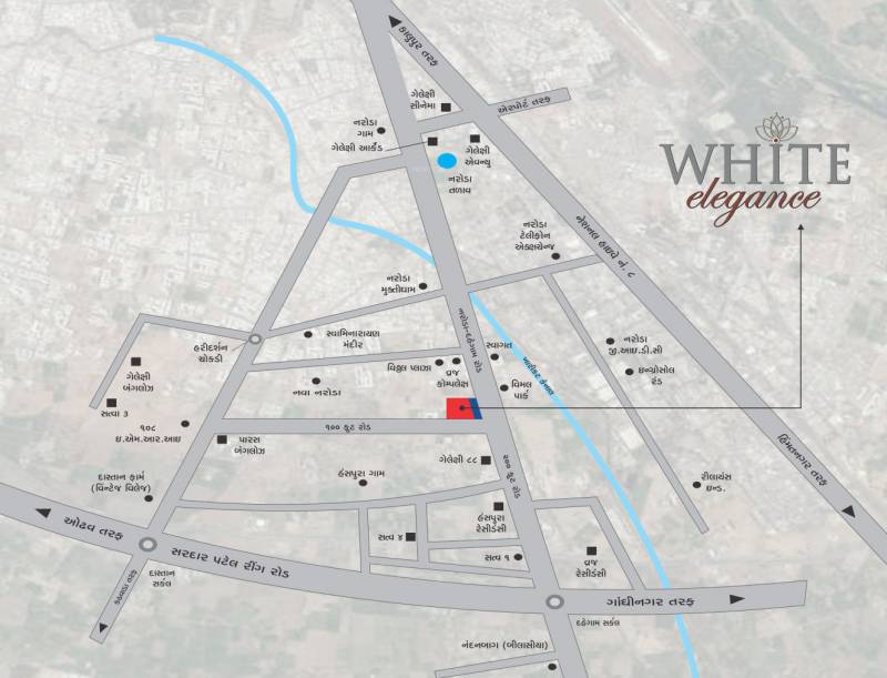 Images for Location Plan of Shilp White Elegance And White Business Hub