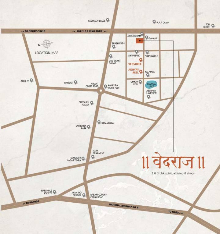 Images for Location Plan of Tatva Ved Raj