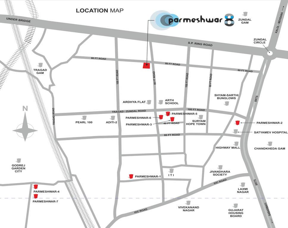 Images for Location Plan of Parth Parmeshwar 8