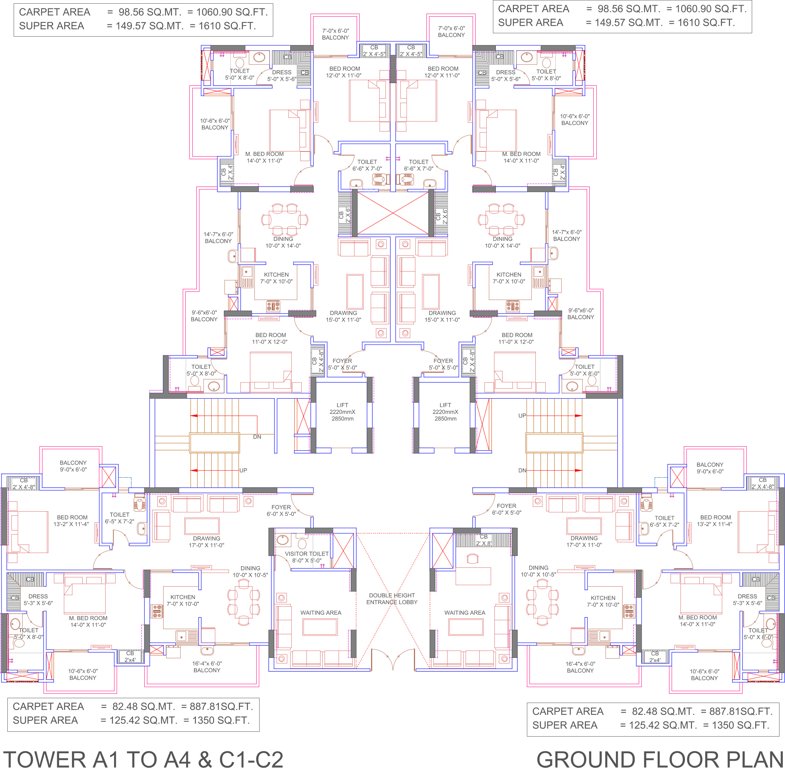 Images for Cluster Plan of Omega Windsor Greens Phase 1