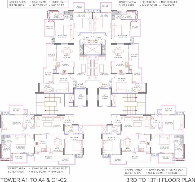 Images for Cluster Plan of Omega Windsor Greens Phase 1