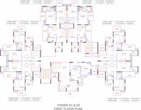 Images for Cluster Plan of Omega Windsor Greens Phase 1