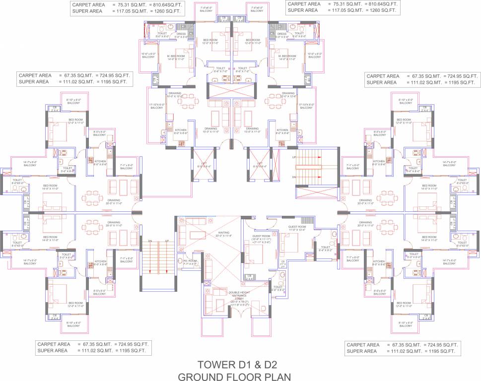 Images for Cluster Plan of Omega Windsor Greens Phase 1