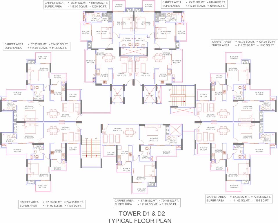 Images for Cluster Plan of Omega Windsor Greens Phase 1