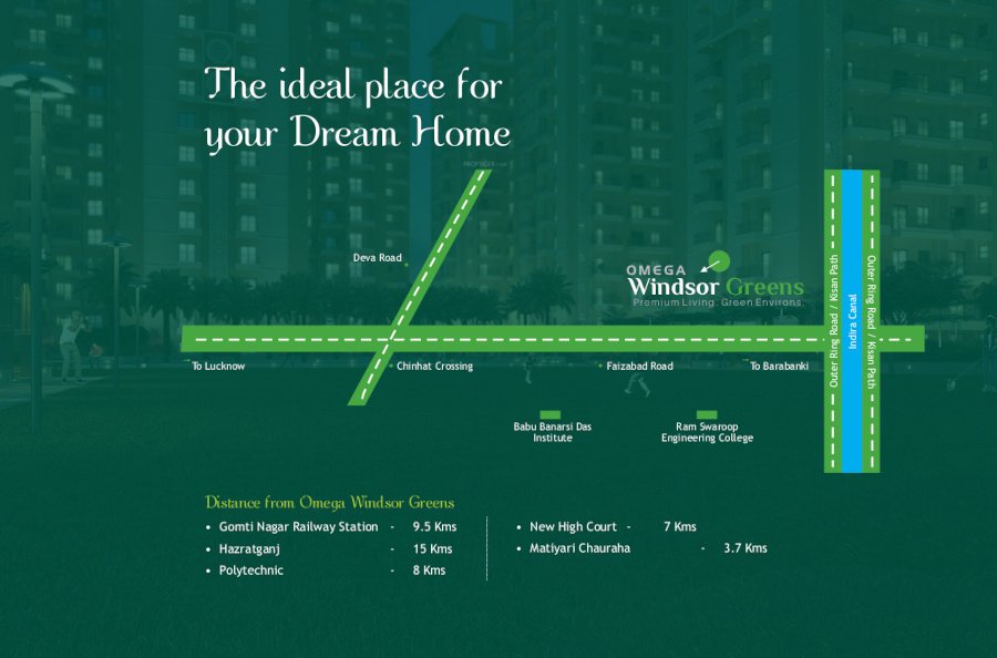  windsor greens phase 1 Location Plan