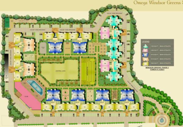  windsor-greens-phase-1 Master Plan