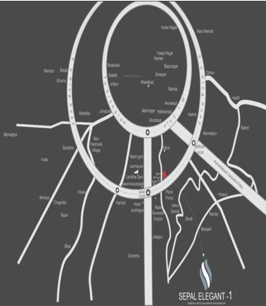 Images for Location Plan of Swetalee Sepal Elegant 1