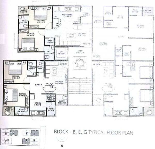 Images for Cluster Plan of Om Pratham Paradise