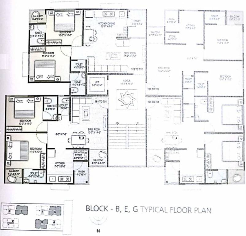 Images for Cluster Plan of Om Pratham Paradise