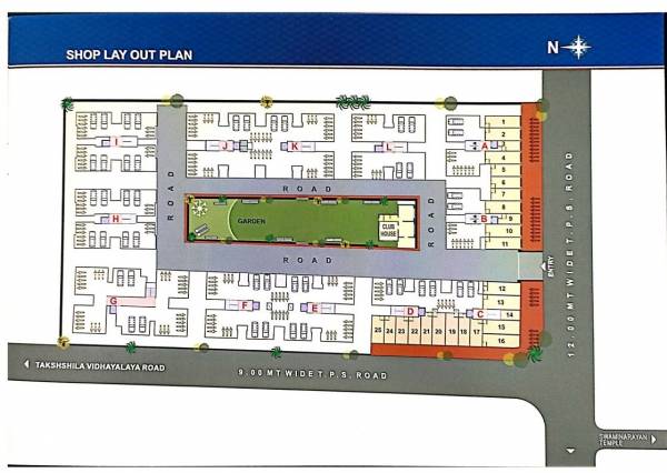  prakruti-residency Cluster Plan