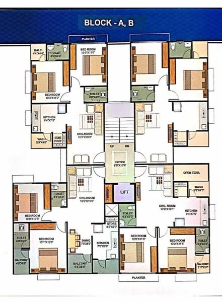  prakruti-residency Cluster Plan
