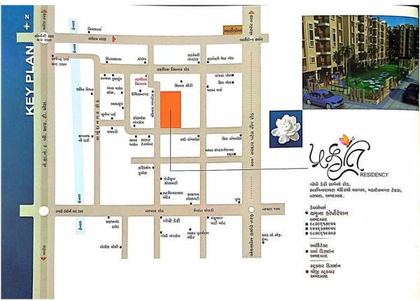  prakruti-residency Location Plan