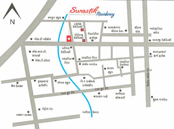 Images for Location Plan of Anand Swastik Residency