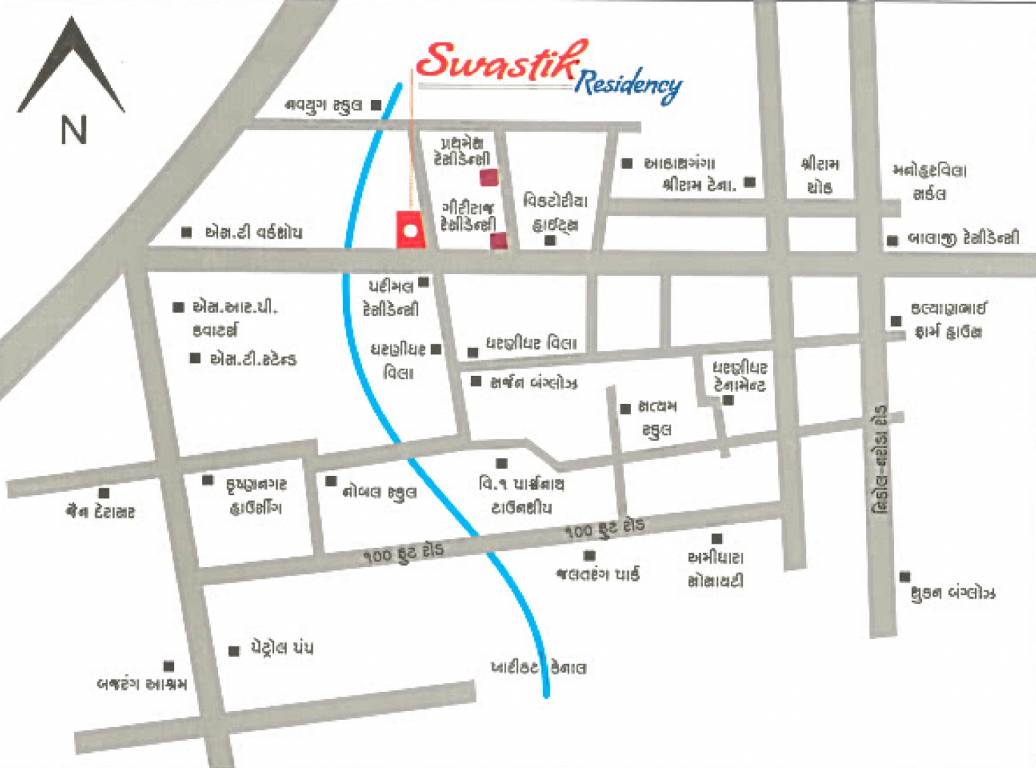 Images for Location Plan of Anand Swastik Residency