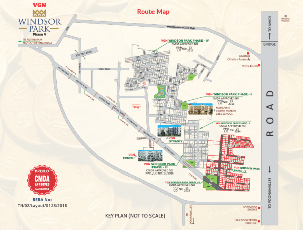  windsor-park-phase-v Location Plan
