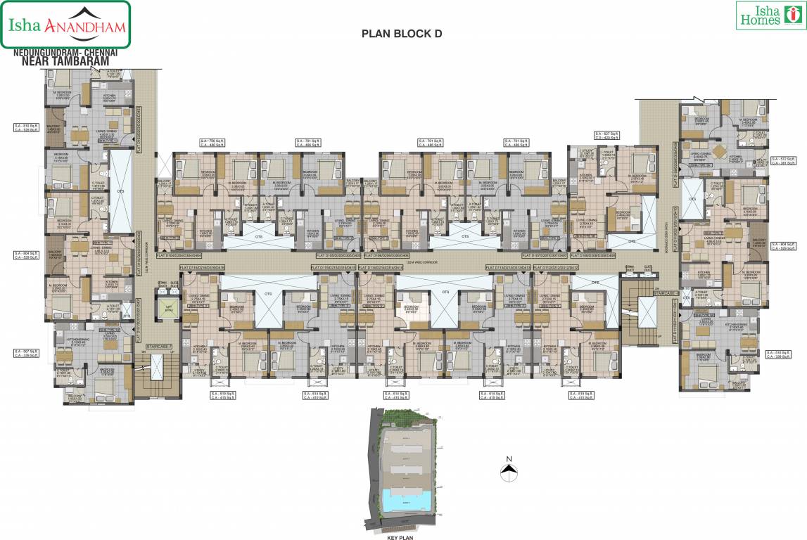 Images for Cluster Plan of Isha Anandham