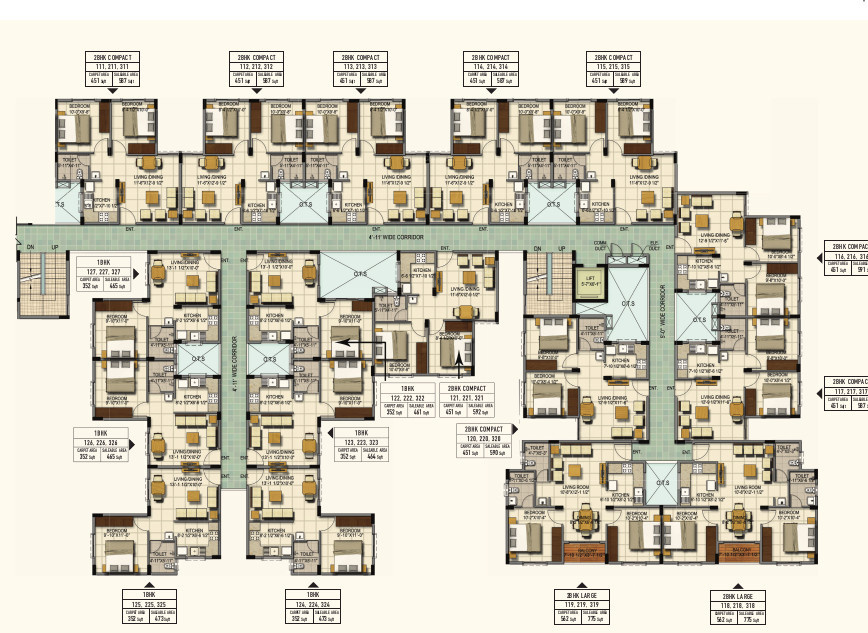  mann vasanai Block A Cluster Plan