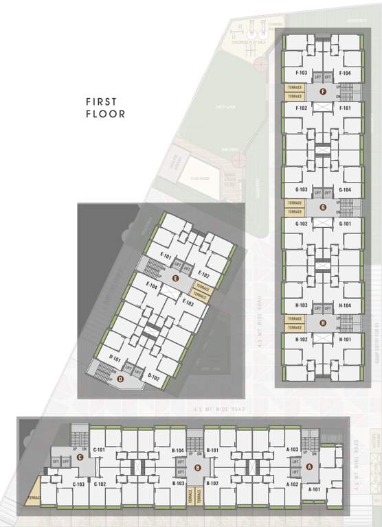 Images for Cluster Plan of Kavisha Urbania