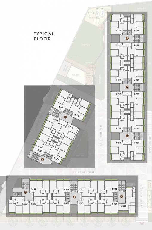 Images for Cluster Plan of Kavisha Urbania