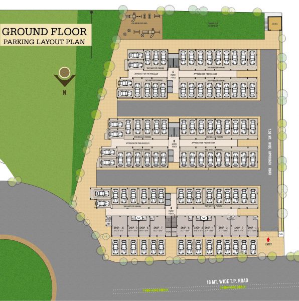  radhe-residency A Cluster Plan