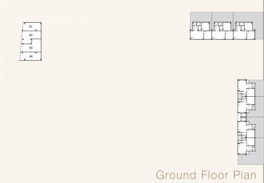  awaas 2 Block E & Block F Cluster Plan for ground Floor