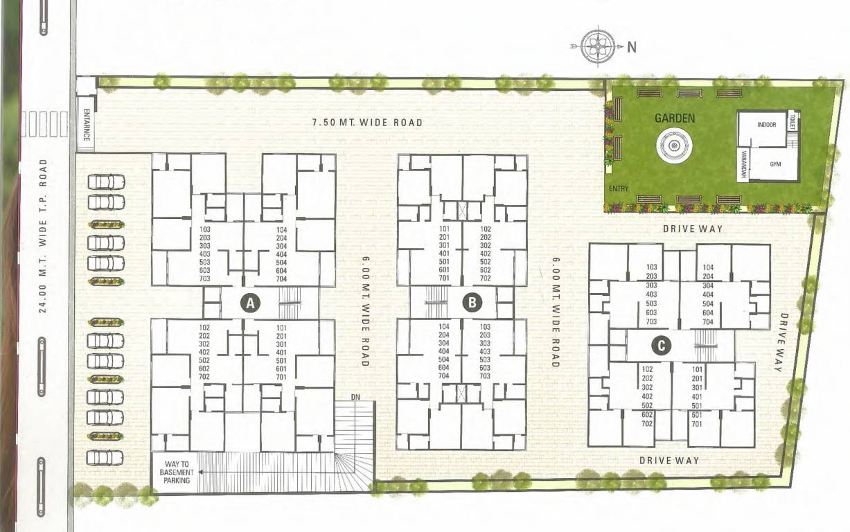 Images for Layout Plan of RR Royal Regency