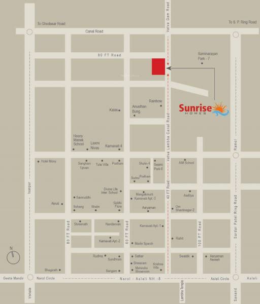 Images for Location Plan of Sunrise Homes