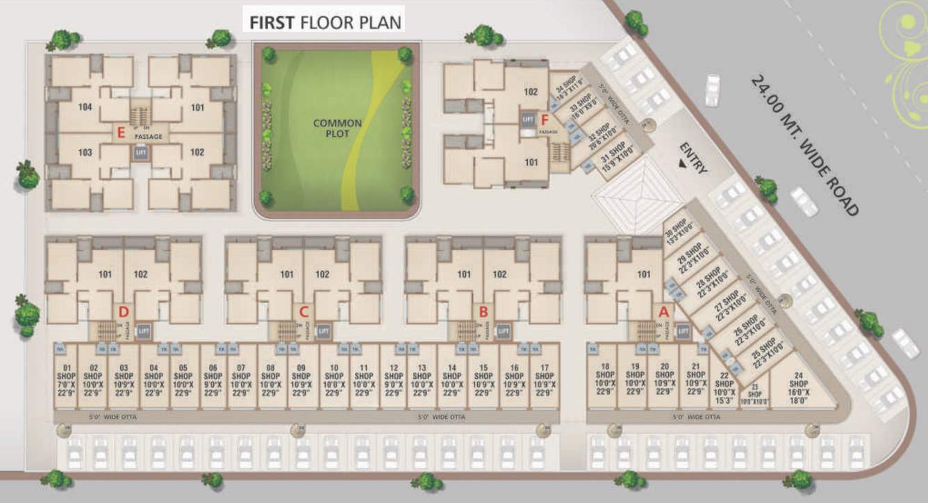 Images for Cluster Plan of Akshar Al Muqaam I