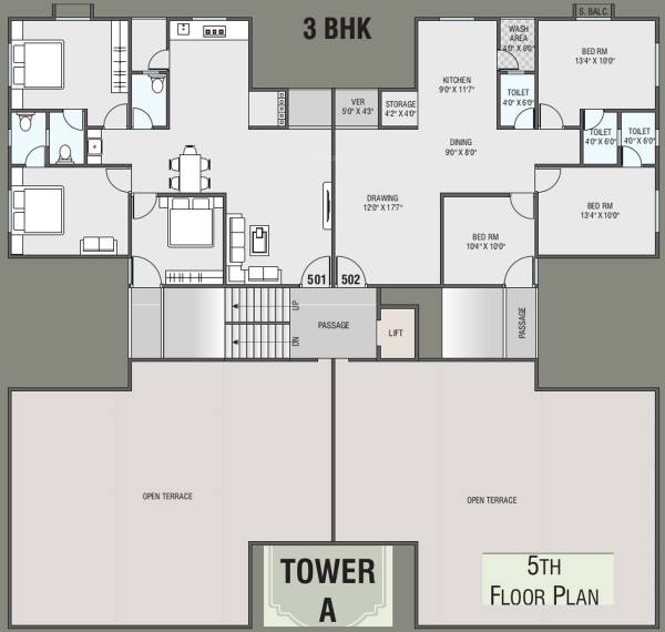 Images for Cluster Plan of Satyam Shree Kunj Residency