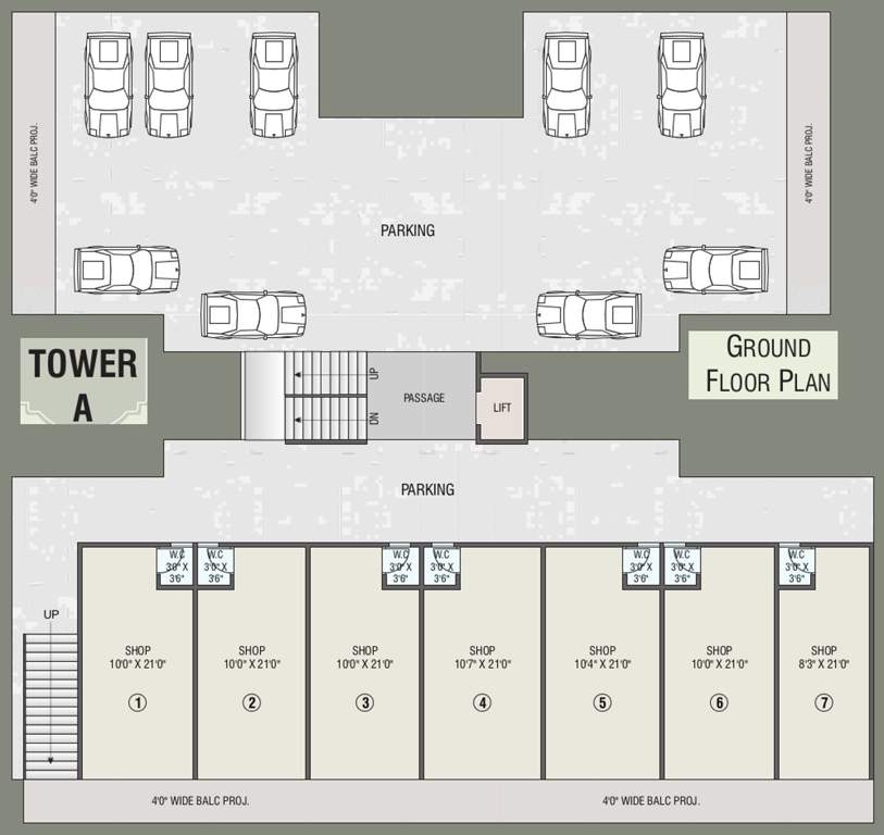 Images for Cluster Plan of Satyam Shree Kunj Residency
