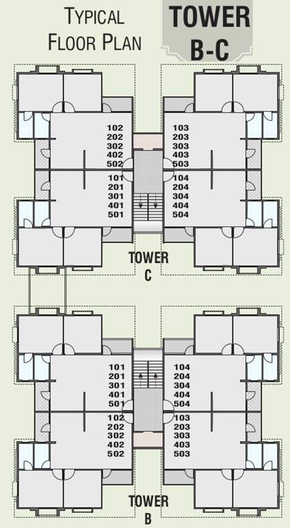 Images for Cluster Plan of Satyam Shree Kunj Residency
