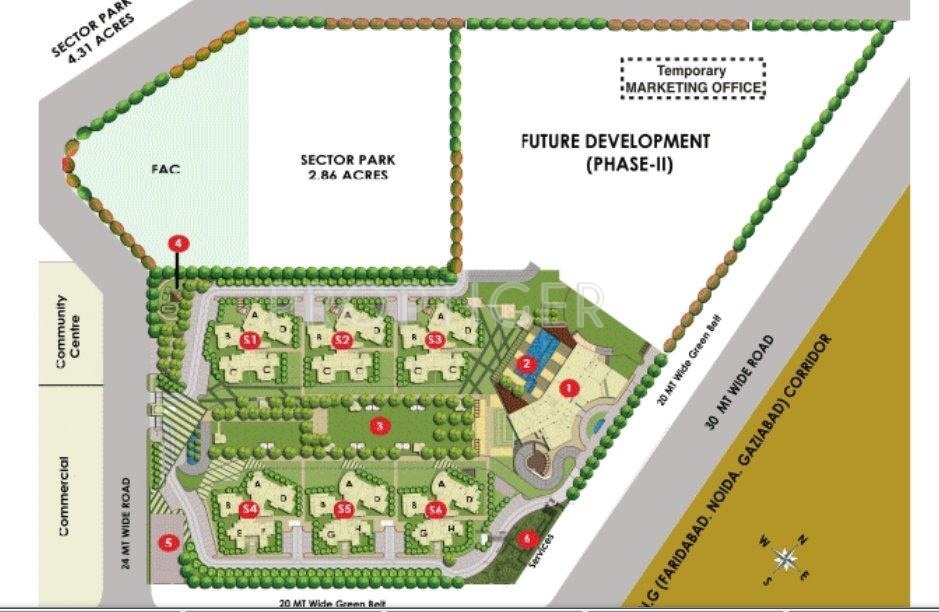 Images for Master Plan of Eldeco Swagatam