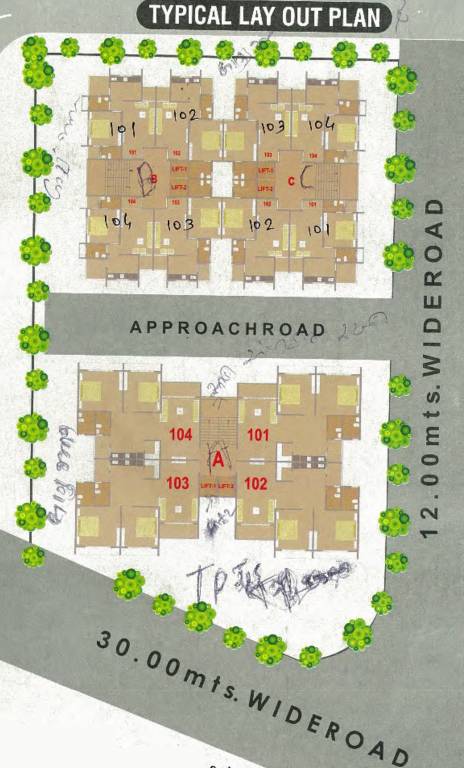Images for Layout Plan of Royal Royal Residency