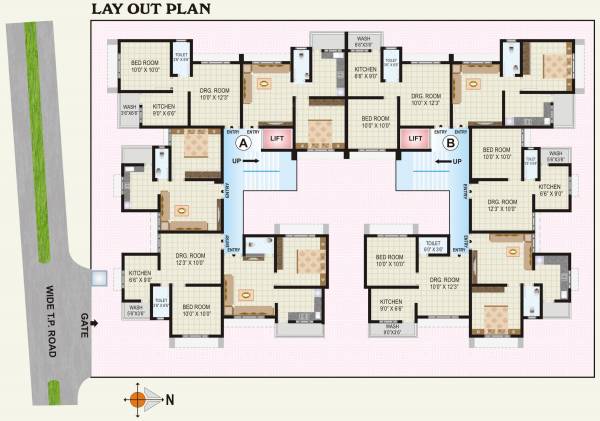 Images for Layout Plan of Radhe Sahjanand Enclave