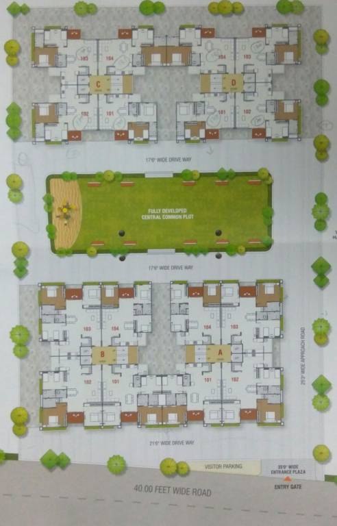 Images for Layout Plan of Shree Umiya Sunshine Fortune