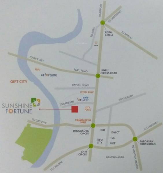 Images for Location Plan of Shree Umiya Sunshine Fortune