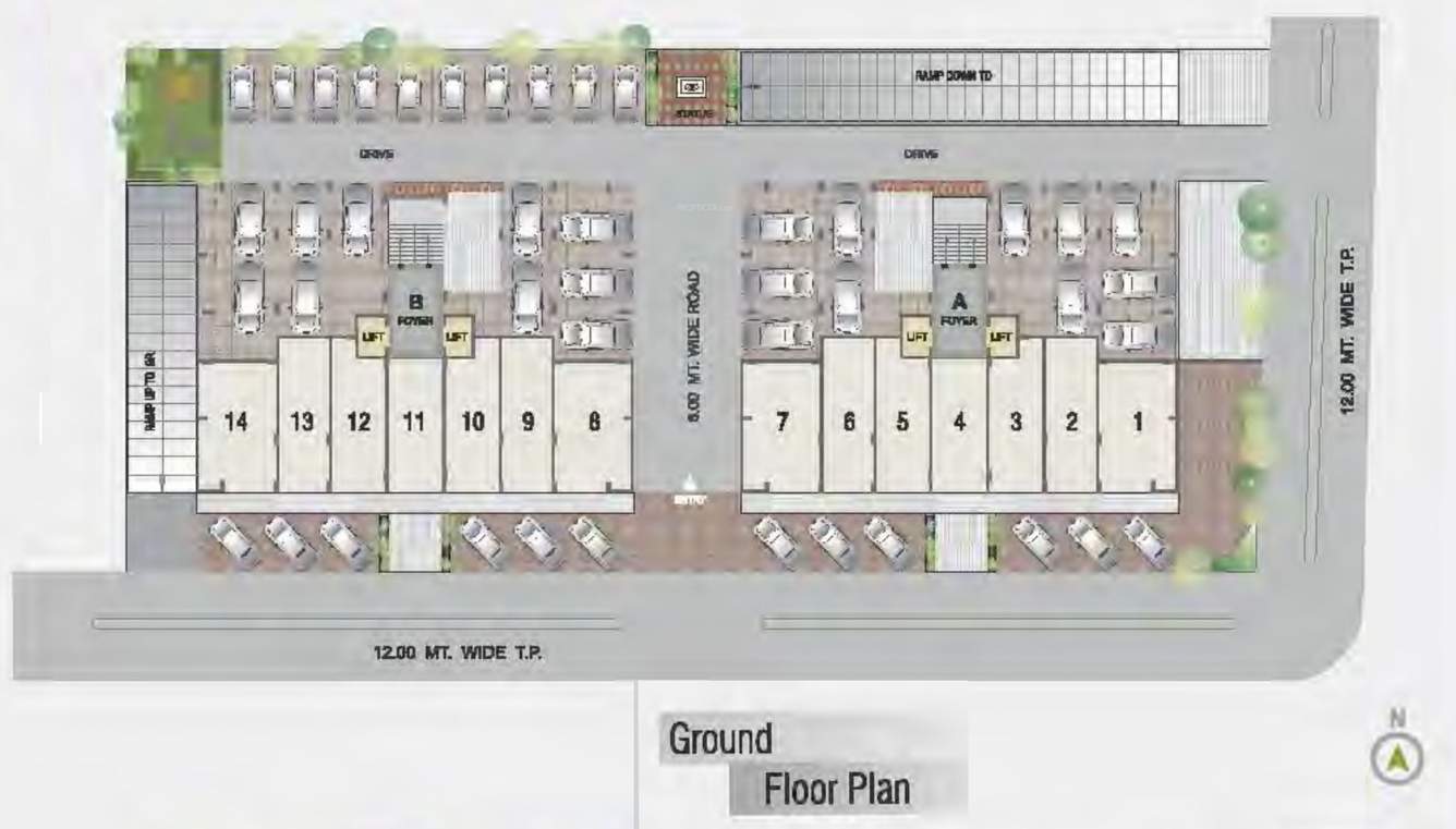 Images for Cluster Plan of Aditya Navpad Green