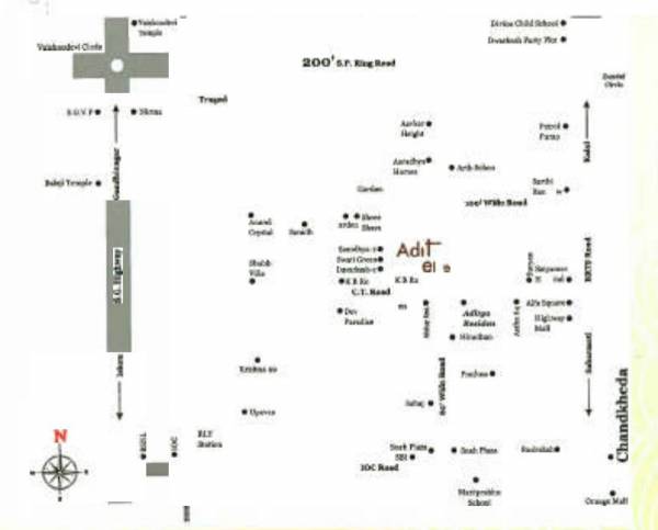 Images for Location Plan of Lotus Aditya Elite