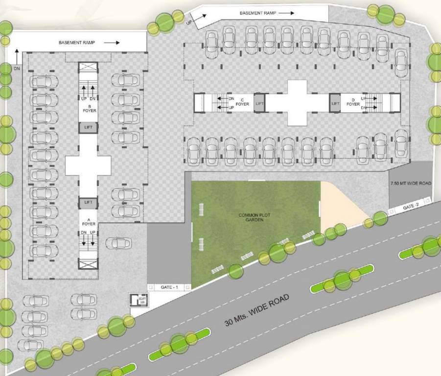 Images for Cluster Plan of Asthavinayak Brij Orchid