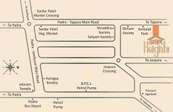 Images for Location Plan of Akshar Heights Images for Location Plan of Akshar Heights