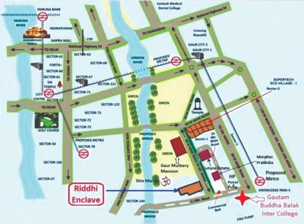 Images for Location Plan of Globus Riddhi Enclave