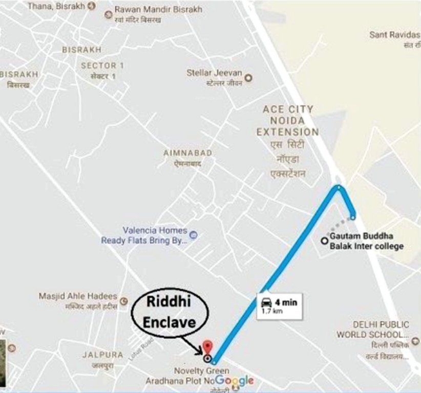 Images for Location Plan of Globus Riddhi Enclave