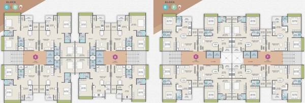 Images for Cluster Plan of KV Satva Shiv Gold