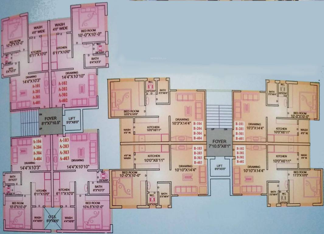 Images for Cluster Plan of Nesha Sanket Apartment